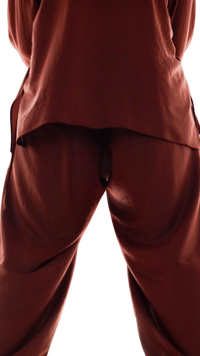Elegant Pants Burgundy