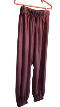 Elegant Pants Burgundy