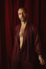 Elegant Shirt Burgundy