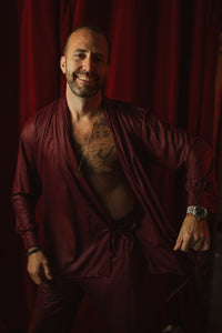 Elegant Shirt Burgundy